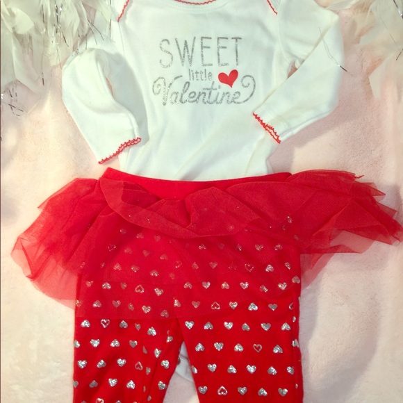 Carter's Other - Carter’s Sweet Little Valentine Bodysuit/Tutu
